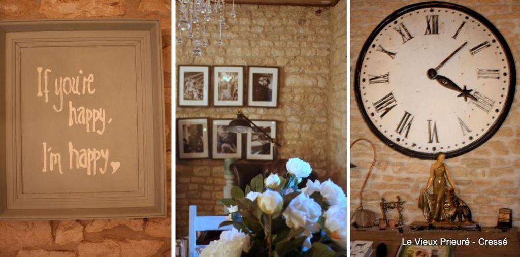 Le Vieux Prieure Bed & Breakfast Cressé Exterior foto